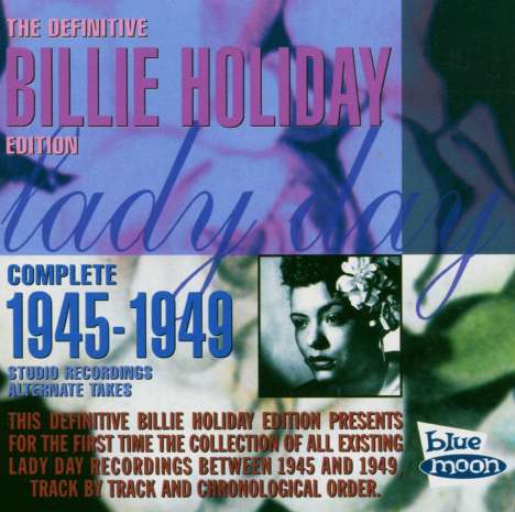 Billie Holiday (1915-1959): Alternate Takes 1945 - 1949, CD