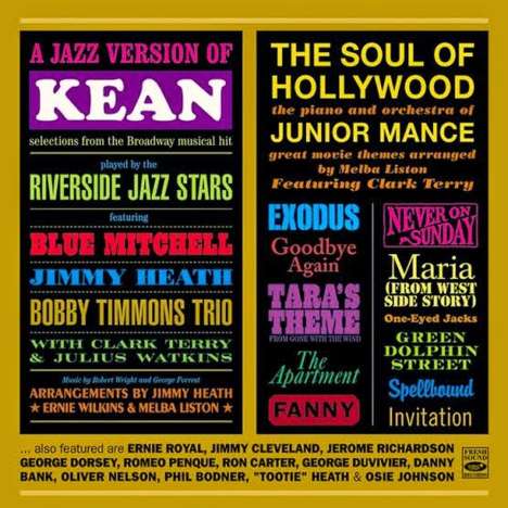 Riverside Jazz Stars: A Jazz Version Of Kean / The Soul Of Hollywood, CD