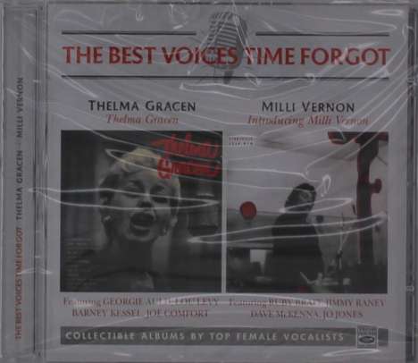 The Best Voices Time Forgot: Thelma Gracen: Thelma Gracen / Mill Vernon: Introducing Milli Vernon, CD