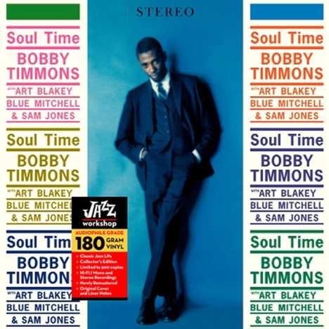 Bobby Timmons (1935-1974): Soul Time (remastered) (180g) (Limited-Edition), LP