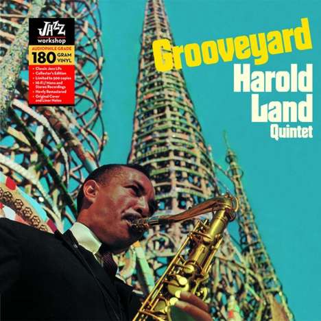 Harold Land (1928-2001): Grooveyard (remastered) (180g) (Limited-Edition) +1 Bonustrack, LP