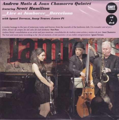 Joan Chamorro &amp; Andrea Motis: Live At The Jamboree Barcelona, 1 CD und 1 DVD