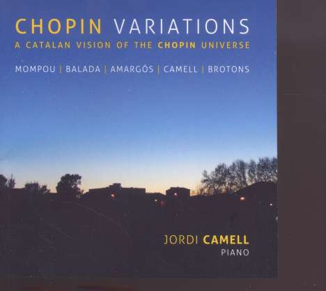 Jordi Camell - Chopin Variations, CD