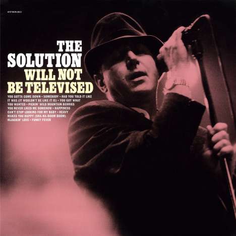 The Solution: Will Not Be Televised (Reissue), LP