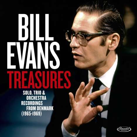 Bill Evans (Piano) (1929-1980): Treasures: Solo, Trio &amp; Orchestra Recordings From Denmark, 2 CDs
