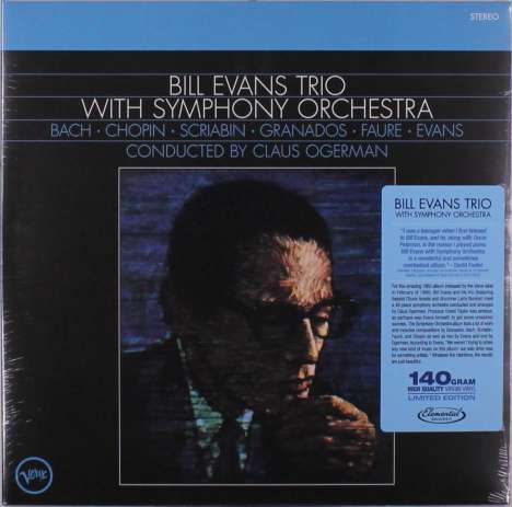 Bill Evans (Piano) (1929-1980): With Symphony Orchestra (Limited Edition), LP