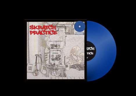 DJ T-Kut: Scratch Practice 12" (Blue Jay Vinyl), LP