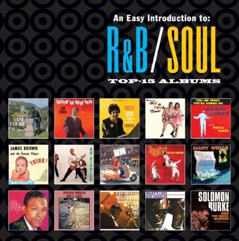 An Easy Introduction To R&B/Soul Top 15 Albums, 8 CDs
