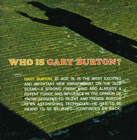 Gary Burton (geb. 1943): Who Is Gary Burton? / Subtle Swing, CD