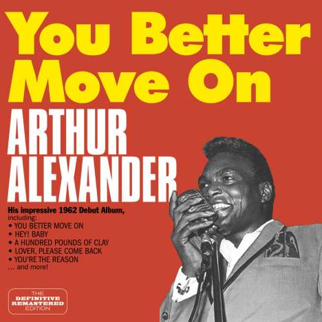 Arthur Alexander: You Better Move On + 14 Bonustracks, CD