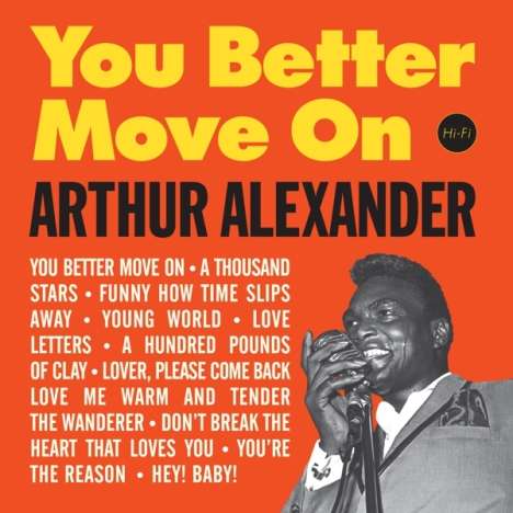 Arthur Alexander: You Better Move On (180g) (Limited Edition) +2 Bonus Tracks, LP