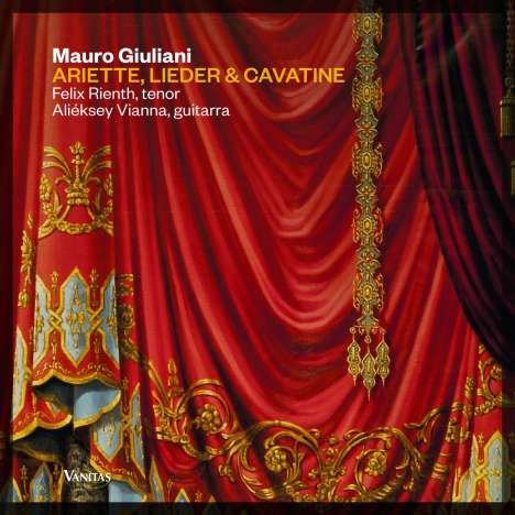 Mauro Giuliani (1781-1829): Ariette,Lieder &amp; Cavatine für Tenor &amp; Gitarre, CD