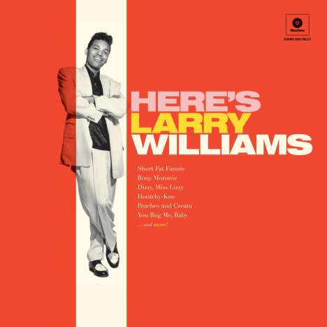 Larry Williams (1935-1980): Here's Larry Williams + 2 Bonustracks (180g) (Limited Edition), LP