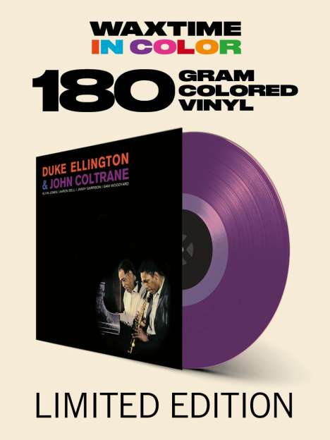 Duke Ellington &amp; John Coltrane: Duke Ellington &amp; John Coltrane (180g) (Limited-Edition) (Purple Vinyl), LP