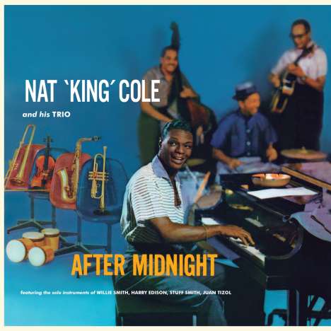 Nat King Cole (1919-1965): After Midnight (180g) (Limited Edition) (Blue Vinyl) (+ 2 Bonustracks), LP