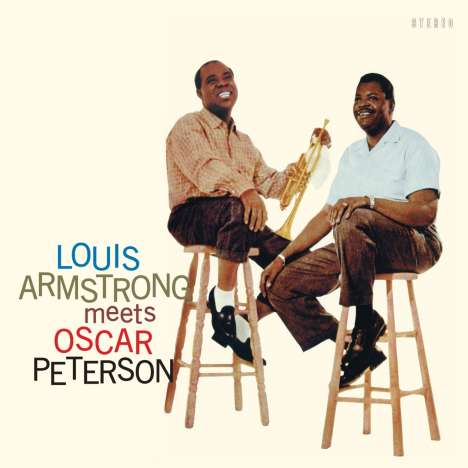 Louis Armstrong (1901-1971): Louis Armstrong Meets Oscar Peterson (180g) (Limited-Edition) (Blue Vinyl), LP