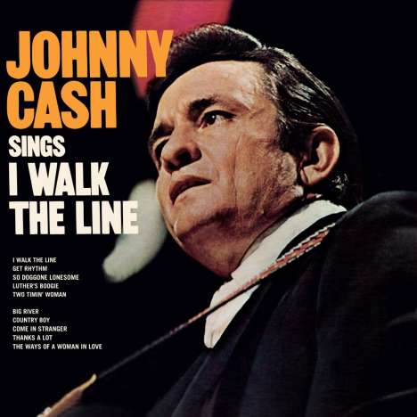 Johnny Cash: Sings I Walk The Line (180g) (Limited Edition) (Orange Vinyl), LP