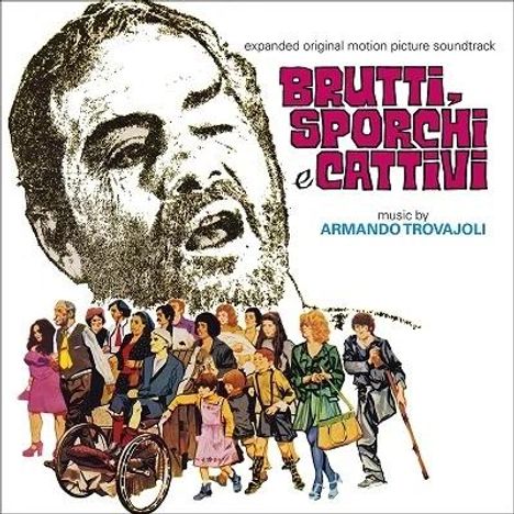 Filmmusik: Brutti, Sporchi E Cattivi (DT: Die Schmutzigen, die Hässlichen und die Gemeinen) (Expanded Edition), CD