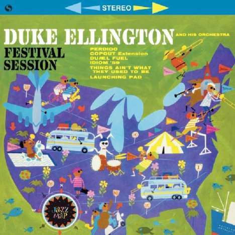 Duke Ellington (1899-1974): Festival Session (remastered) (180g) (Limited-Edition) (+2 Bonustracks), LP