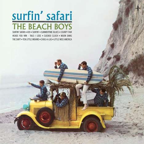 The Beach Boys: Surfin' Safari (180g), 1 LP and 1 Single 7"