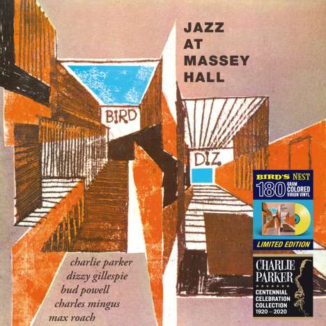 Charlie Parker (1920-1955): Jazz At Massey Hall (180g) (Limited Edition) (Yellow Vinyl), LP