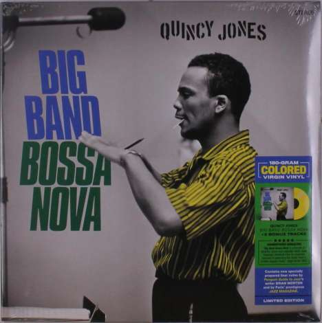 Quincy Jones (geb. 1933): Big Band Bossa Nova (180g) (Limited Edition) (Colored Vinyl) (+2 Bonustracks), LP
