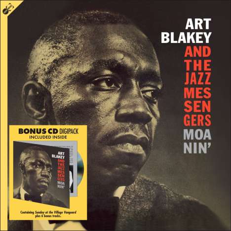 Art Blakey (1919-1990): Moanin' (180g) (+ 4 Bonustracks), 1 LP und 1 CD