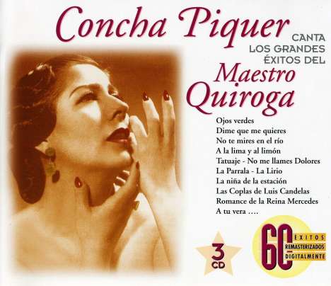 Concha Piquer: ..Canta Los Grandes Exi, 3 CDs