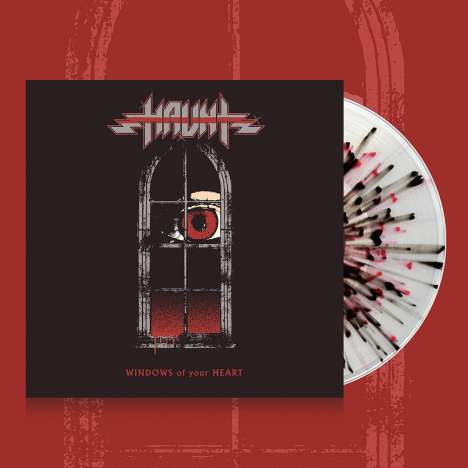 Haunt: Windows Of Your Heart (Milky Clear Black &amp; Red Splatter Vinyl), LP