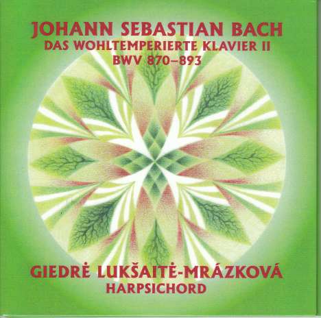 Johann Sebastian Bach (1685-1750): Das Wohltemperierte Klavier 2, CD