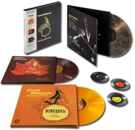 Ferit Odman: The Vinyl Collection (180g) (Box-Set) (Colored Vinyl), 3 LPs