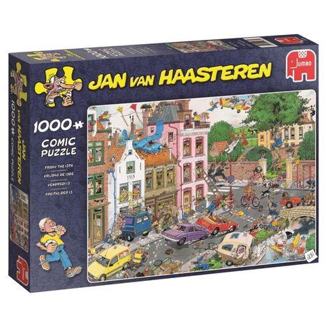 Jan van Haasteren - Freitag der 13. - 1000 Teile Puzzle, Spiele