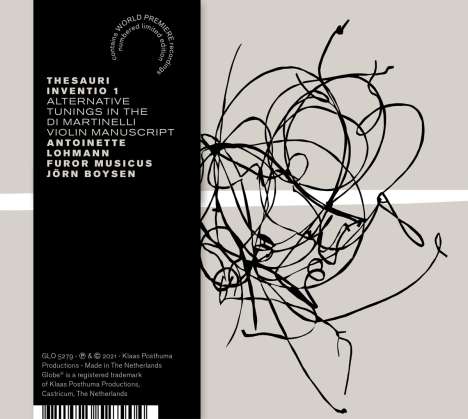 Antoinette Lohmann - Thesauri Inventio 1, 2 CDs