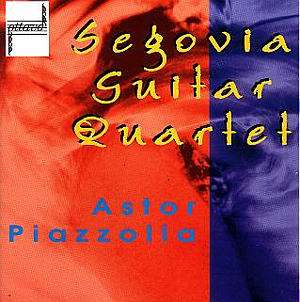 Astor Piazzolla (1921-1992): Tangos für Gitarrenquartett, CD