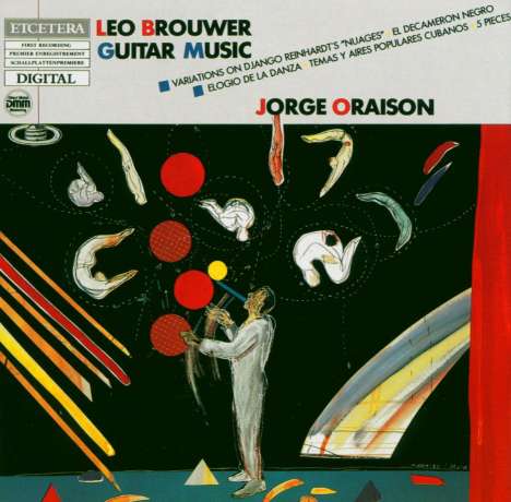 Leo Brouwer (geb. 1939): Werke für Gitarre, CD