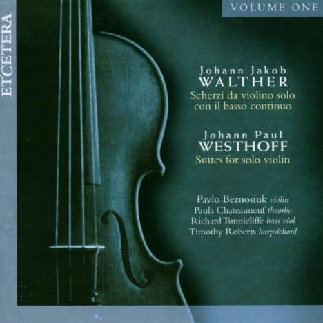 Johann-Jacob Walther (1650-1717): Scherzi da Violino solo con il basso continuo, CD