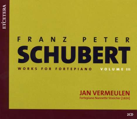 Franz Schubert (1797-1828): Klavierwerke Vol.3, 2 CDs