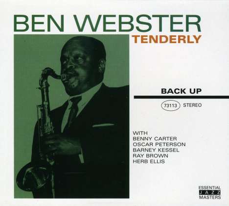 Ben Webster (1909-1973): Tenderly, CD