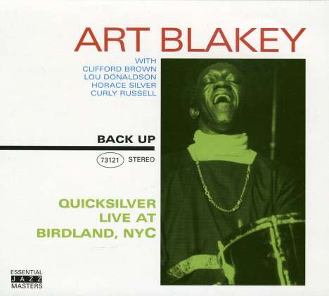 Art Blakey (1919-1990): Quicksilver: Live At Birdland, NYC, CD