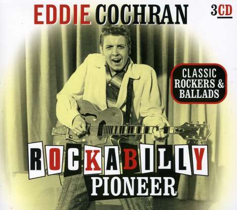 Eddie Cochran: Classic Rockers &amp; Ballads, 3 CDs