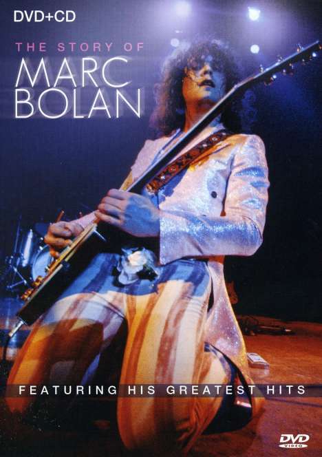 Marc Bolan: Story Of Marc Bolan (DVD + CD), 1 DVD und 1 CD