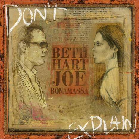 Beth Hart &amp; Joe Bonamassa: Don't Explain (180g), LP
