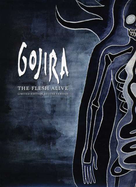 Gojira: The Flesh Alive (Limited Deluxe Edition), 2 DVDs und 1 CD