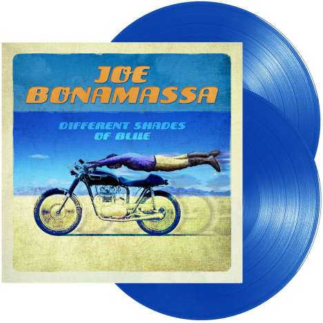 Joe Bonamassa: Different Shades Of Blue (10th Anniversary) (180g) (Limited Edition) (Blue Vinyl), 2 LPs