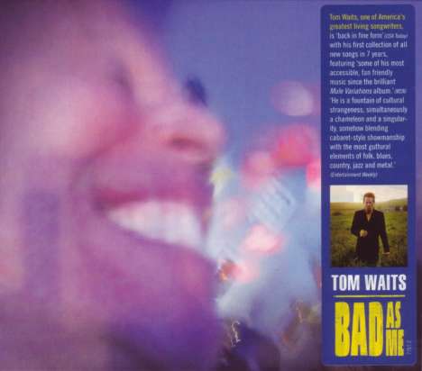Tom Waits (geb. 1949): Bad As Me (remastered) (180g), LP