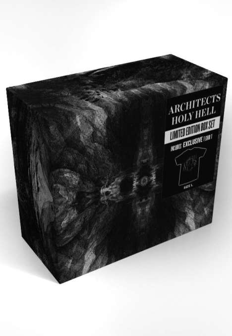 Architects (UK): Holy Hell (Limited Deluxe Box), 1 CD und 1 T-Shirt