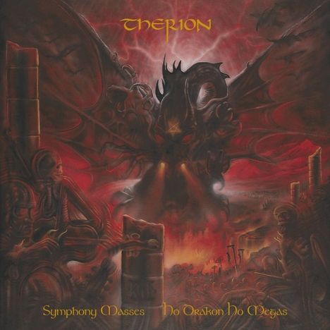 Therion: Symphony Masses: Ho Drakon Ho Megas (Translucent Orange Vinyl), LP