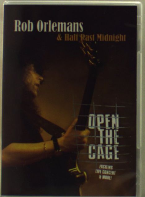Rob Orlemans: Open The Cage, DVD