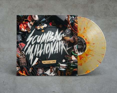 Scumbag Millionaire: All Time Low (180g) (Clear W/ Red &amp; Yellow Splatter Vinyl), LP