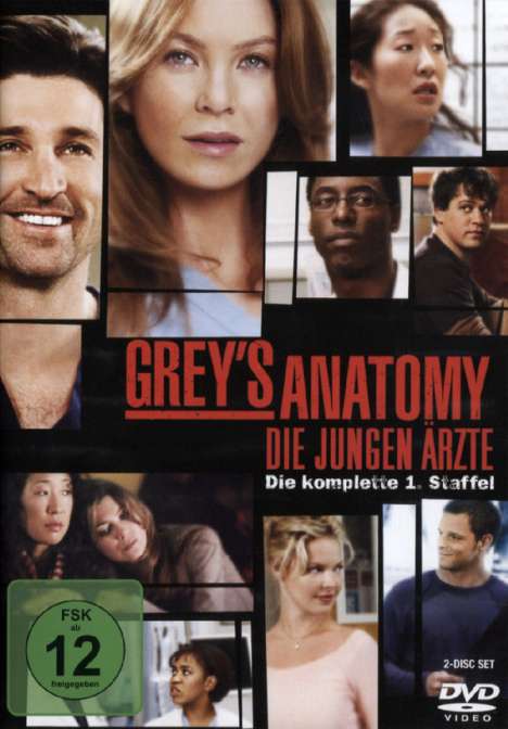 Grey's Anatomy Staffel 1, 2 DVDs